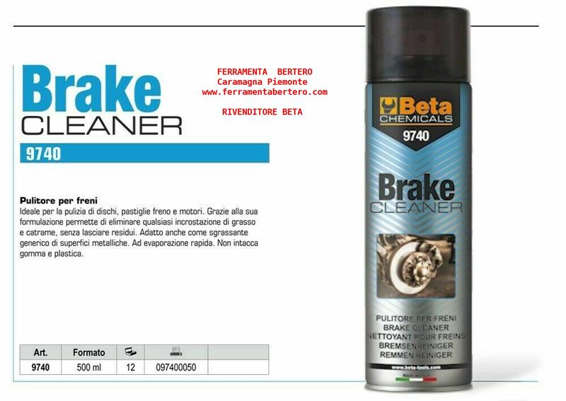 BETA BRAKE CLEANER 9740